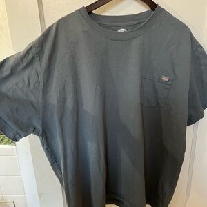 Dickies Heavyweight Short Sleeve Pocket Tee - Dark Green - Men's 3XL